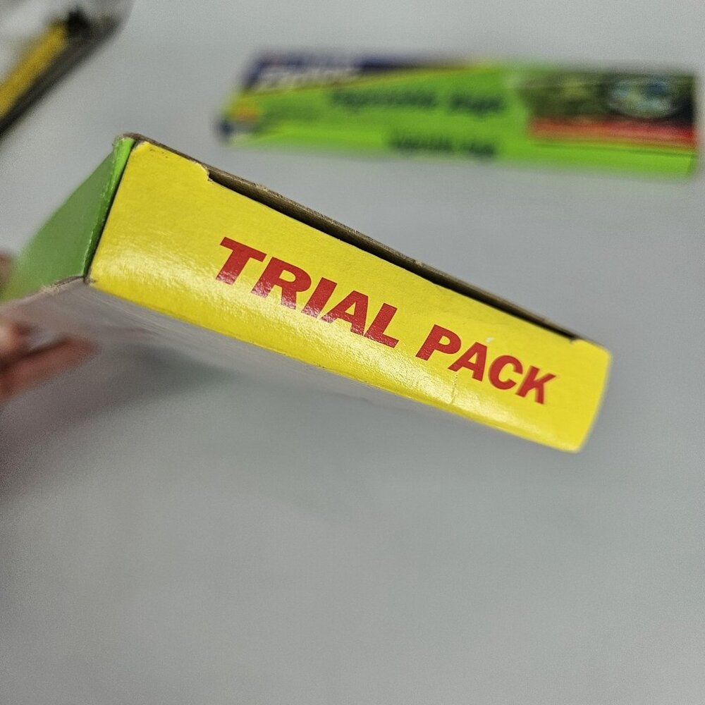 Vint Ziploc Vegetable Bags Trial Pack Lot of 2 USA Dow Vented 2 Qrt 2 Gallon New - Picture 9 of 9